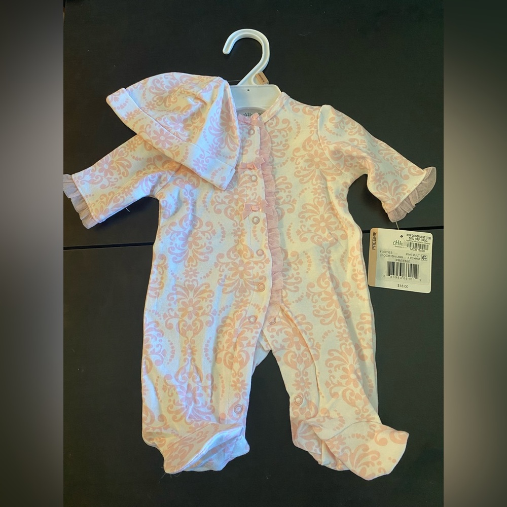 NWT Little Me Baby Onesie - Preemie